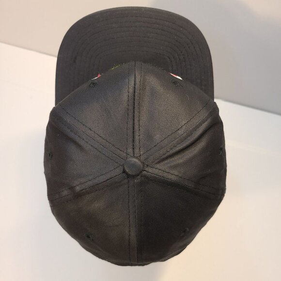 Vintage 90s Snapback Hat Metro Embroidered Adjustable Hat - Picture 6 of 8